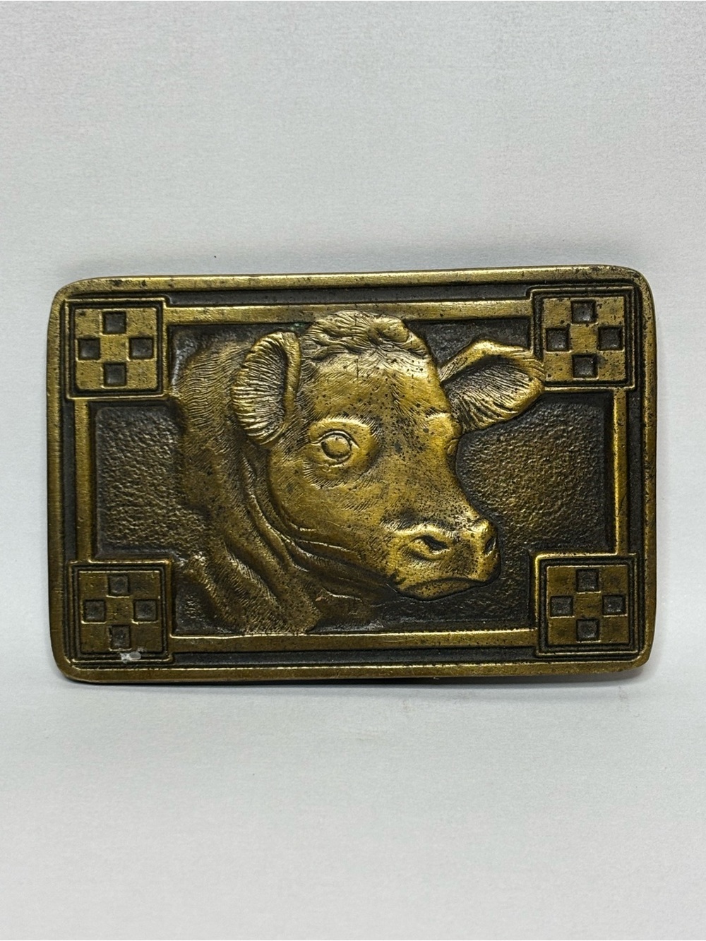 Vintage Purina "Profitunity Stampede” Calf Belt Buckle #6029
